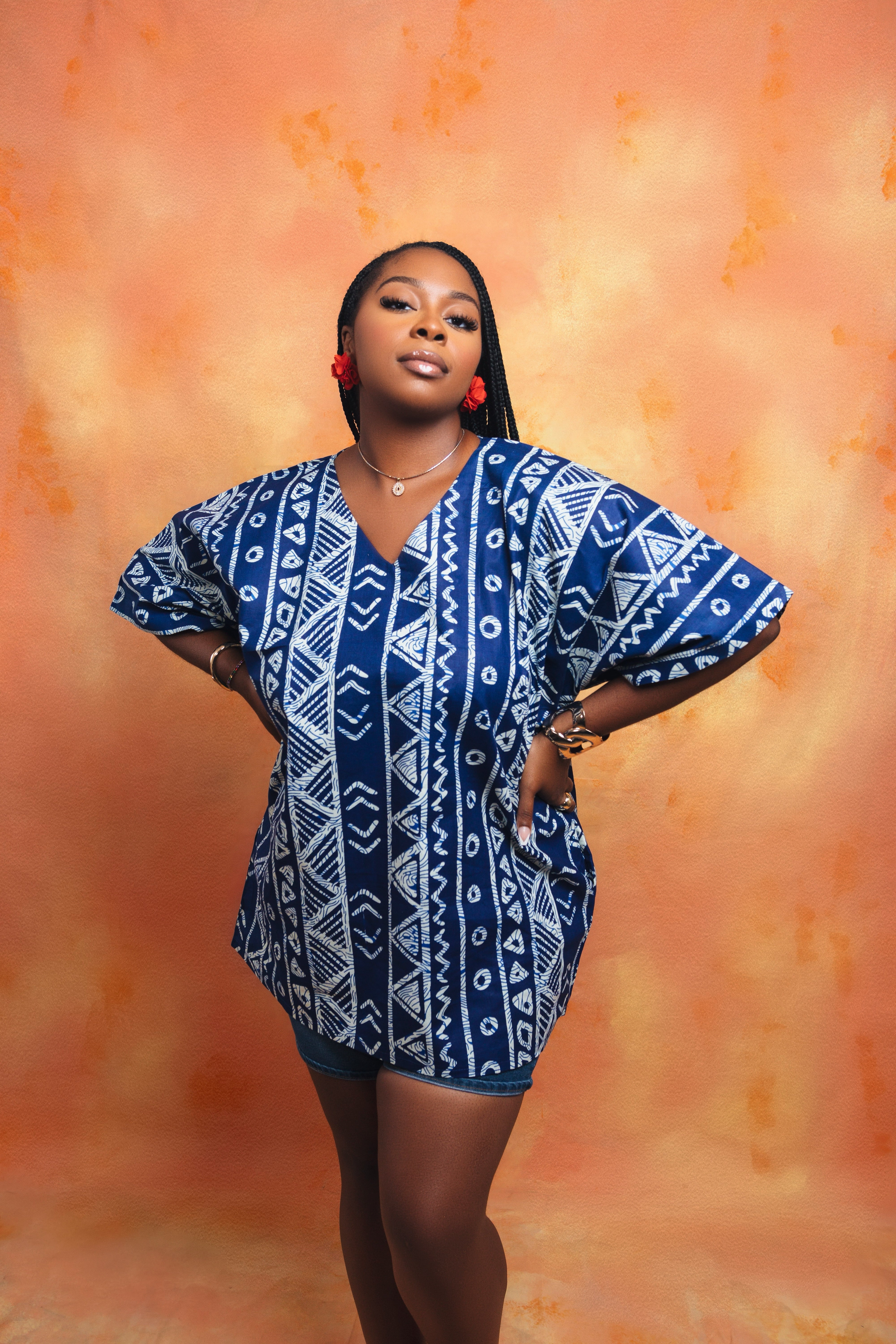 HANI DRESS | BLUE