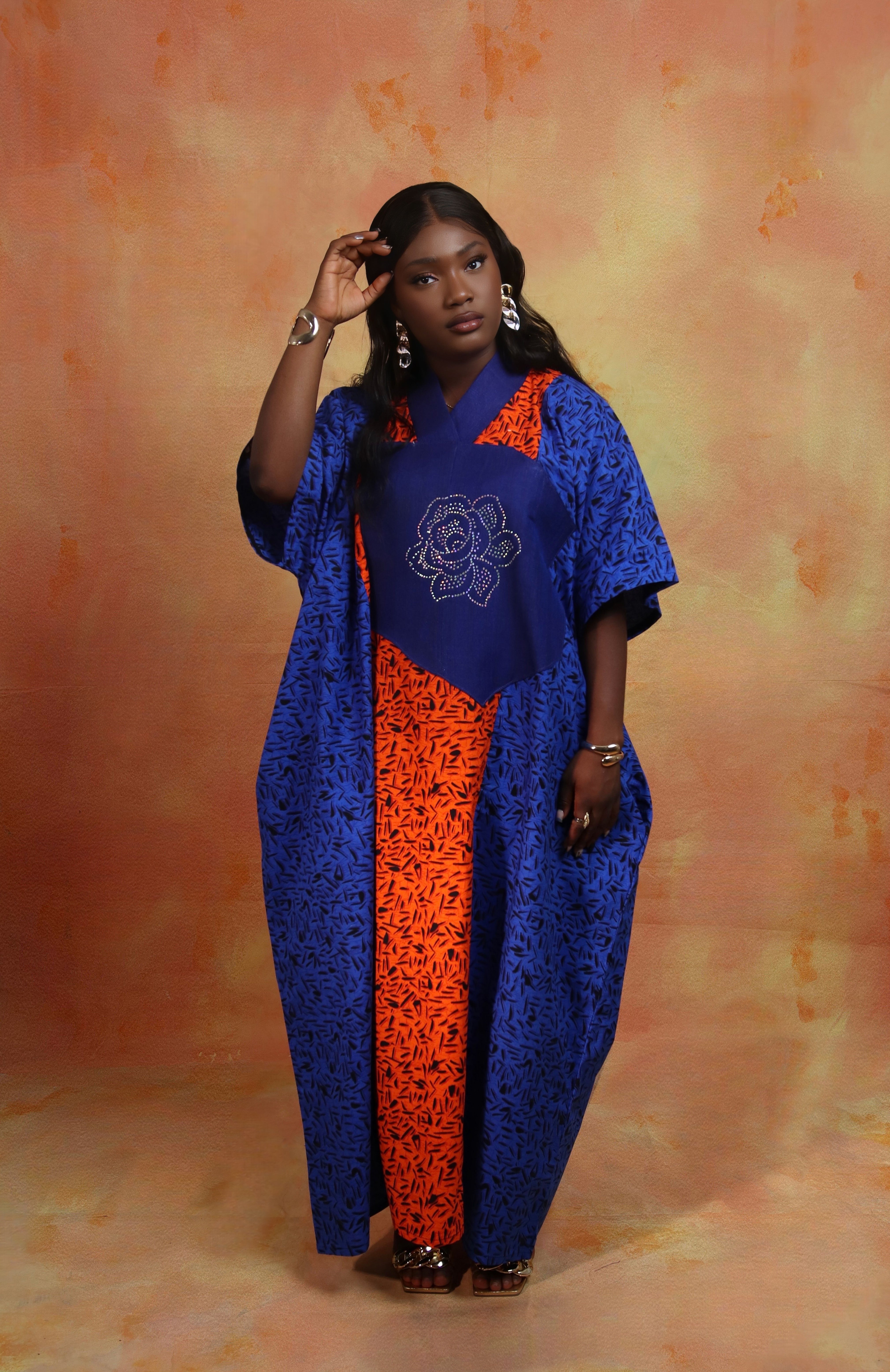 OMIDAN DRESS | BLUE