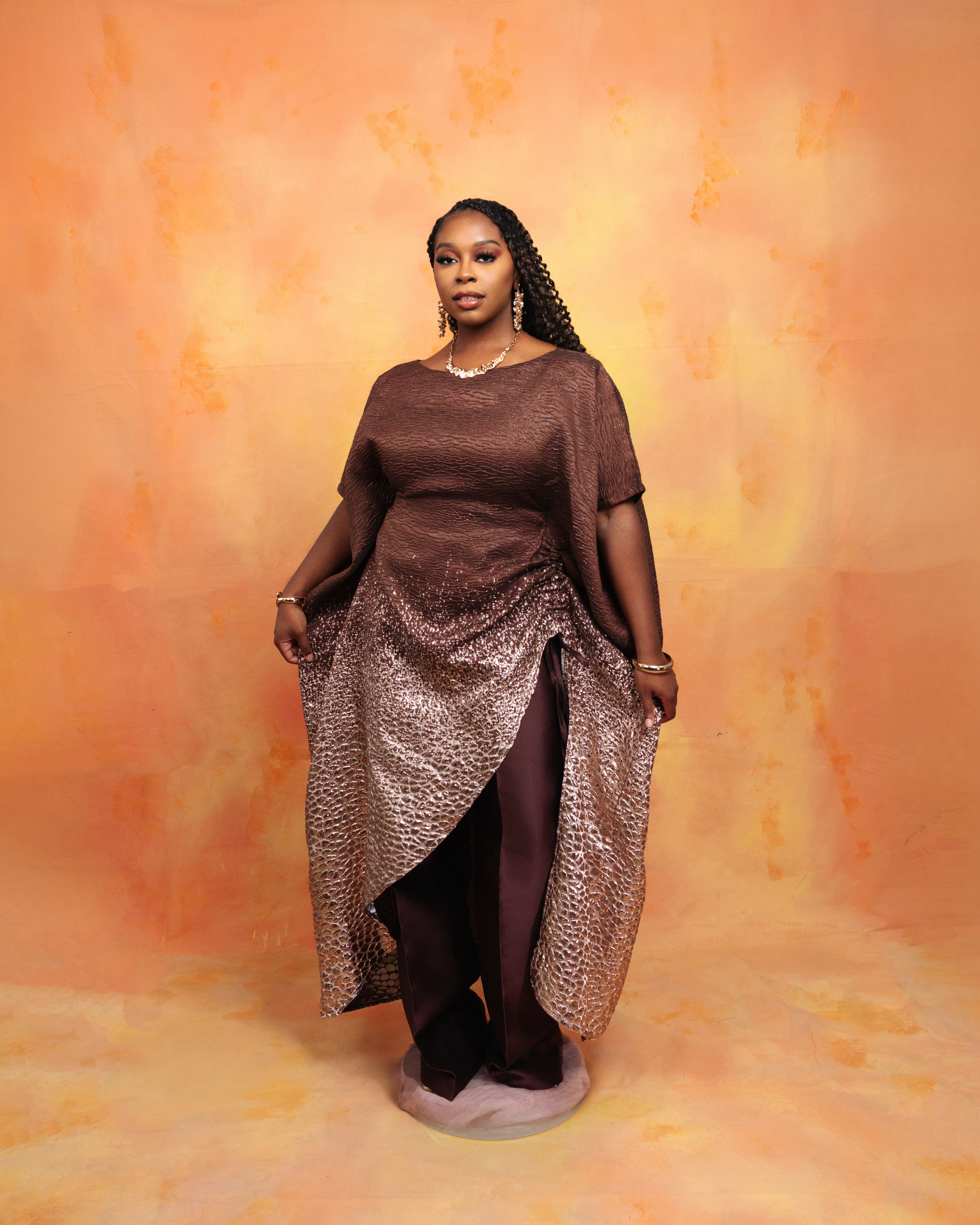 COCO SET | BROWN