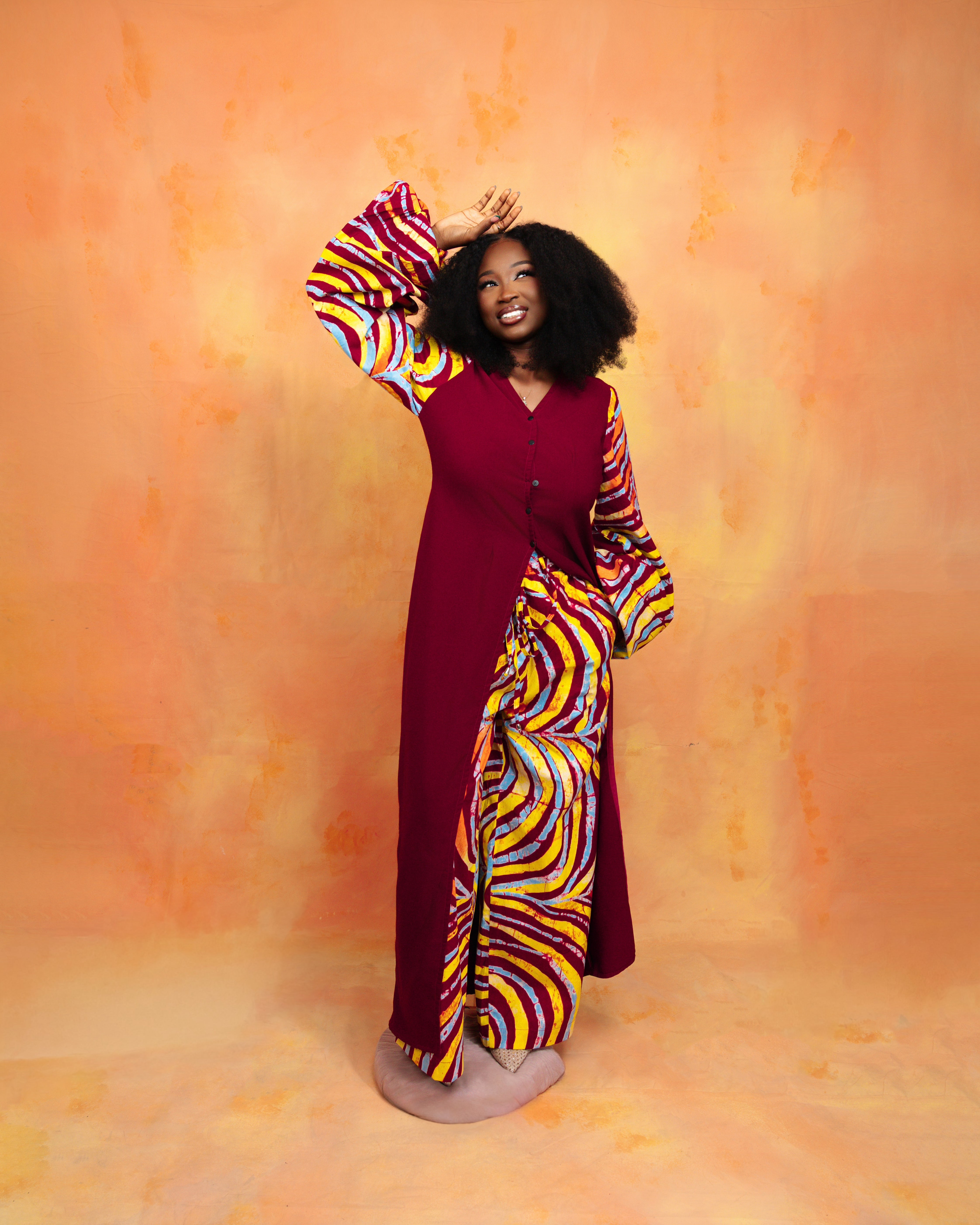 IMANI SET | BURGUNDY
