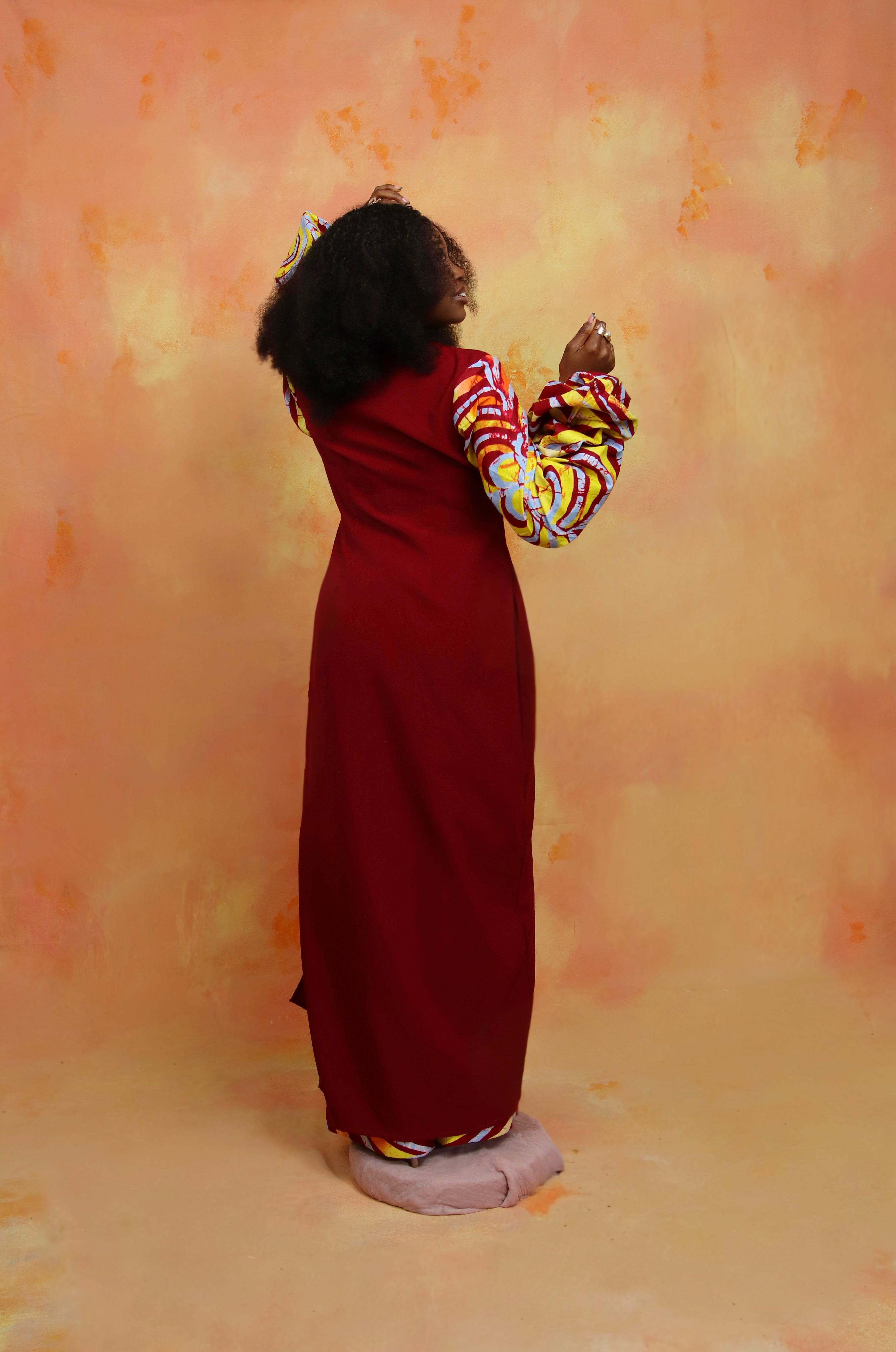 IMANI SET | BURGUNDY
