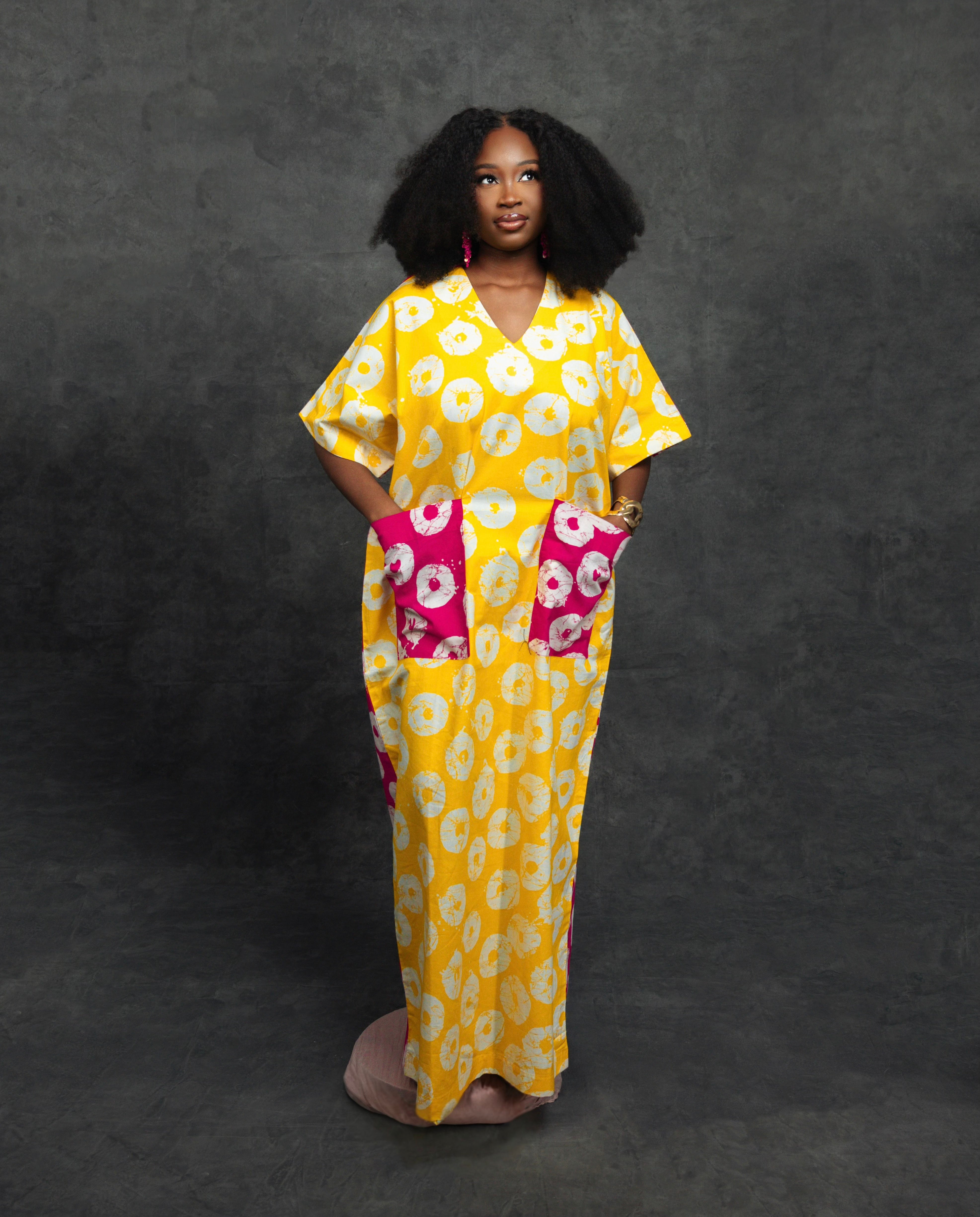 ZAWADI DRESS | YELLOW